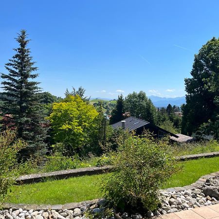 Schoener Ausblick Bad Kohlgrub Bagian luar foto